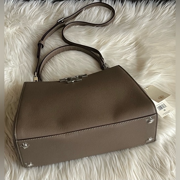 💰SOLD - 153215 - Tory Burch Eleanor Pebbled Satchel - Picture 8 of 12